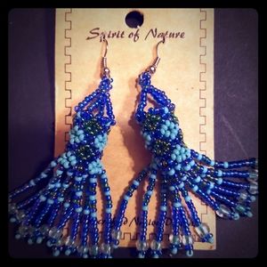 Spirit of Nature earrings 2 1/2 inches